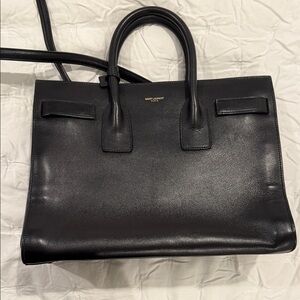 Saint Laurent Black Satchel Bag